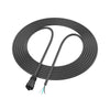 LED Fixture 10-FT / 3m AC Power Cable, Pigtail, Max 480VAC